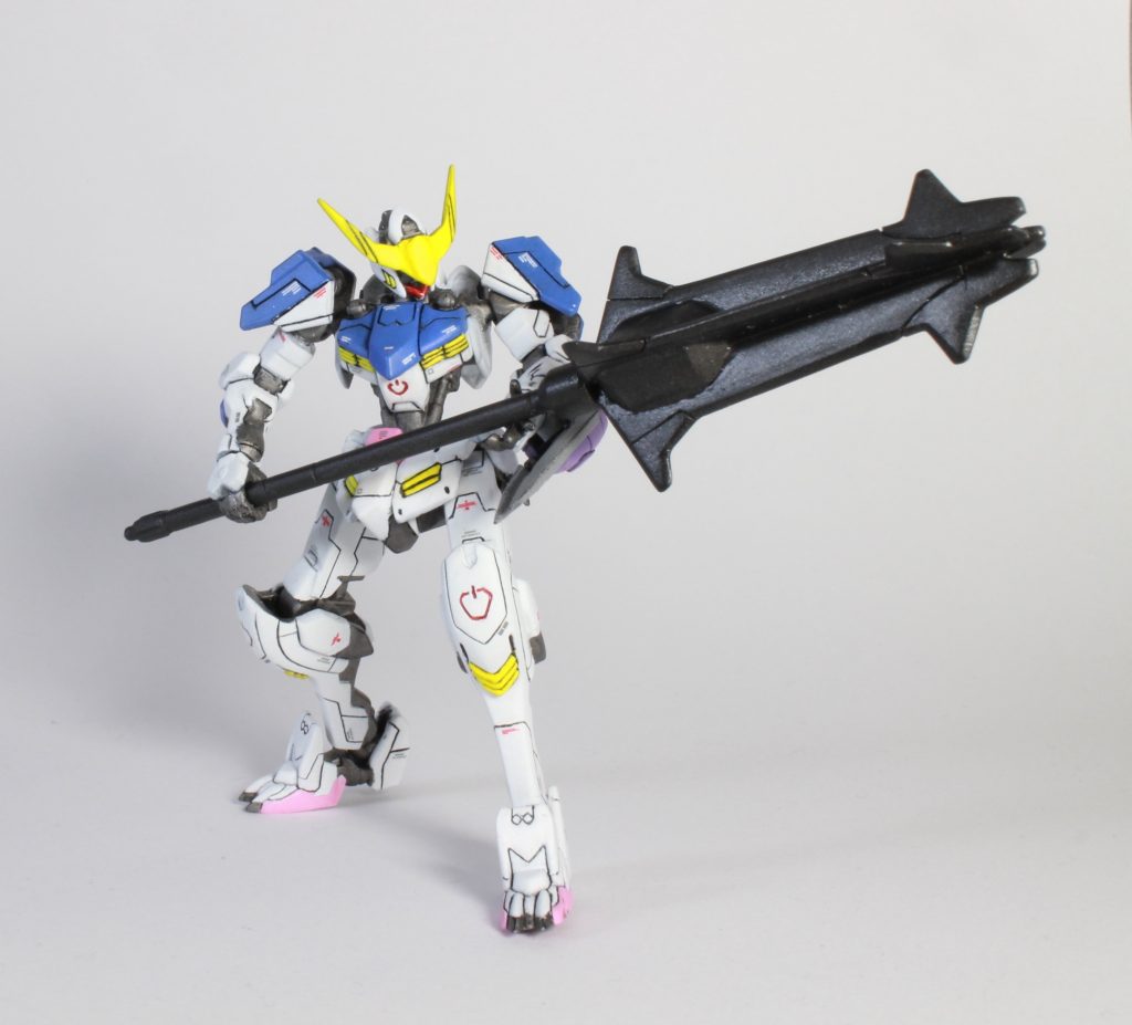 ユニバーサル・ユニットは小さいわりに意外と可動がすごいです。ガンプラやGフレームほどではないですが…。