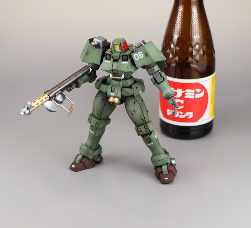 量産機然としたシンプルなフォルムですね