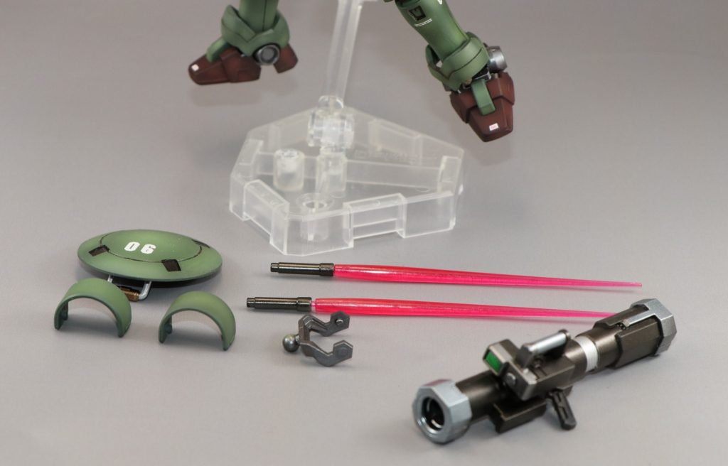 今回の＋α要素はバズーカとなります。一応普通のリーオーにも出来ますよ。