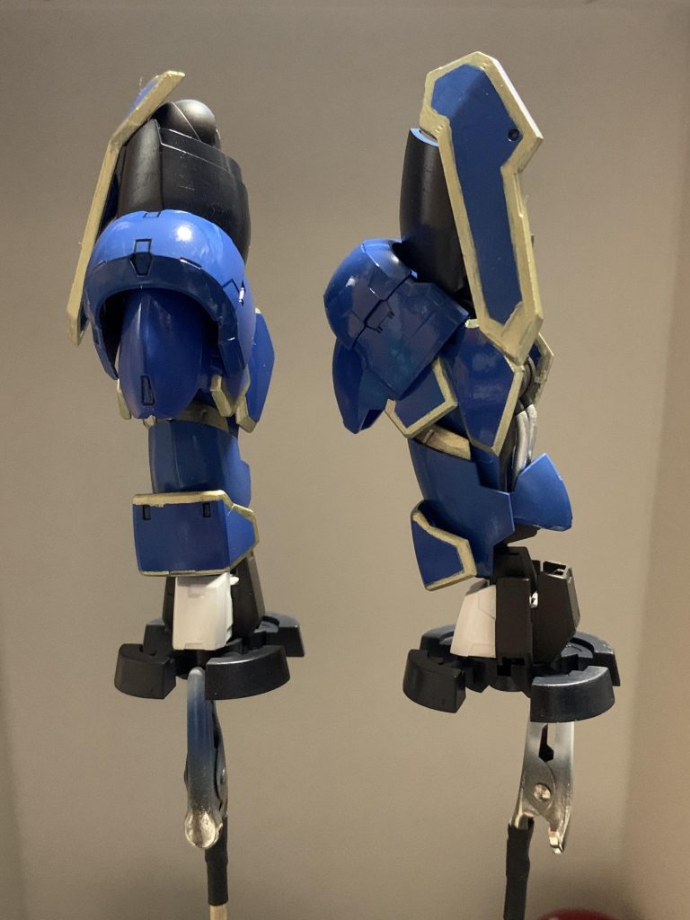 塗装詳細　脚部