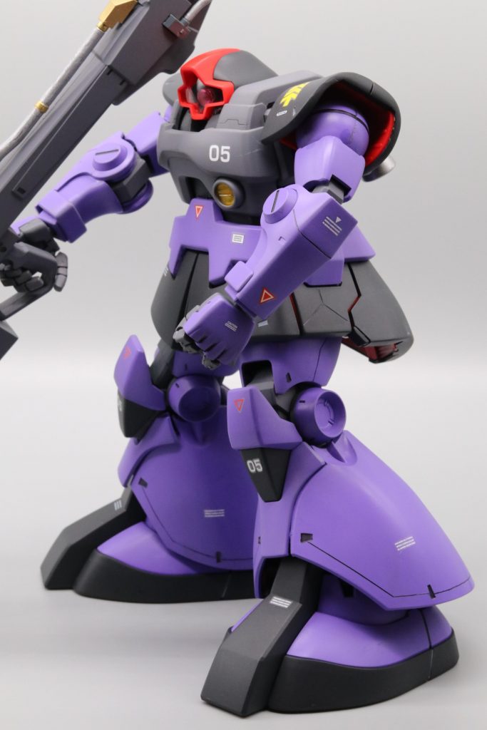 ドムが大好きなので組むのが楽しかったです。ヤスリがけは大変でしたが父親からしっかりやればきれいに出来るよと言われてがんばりました。