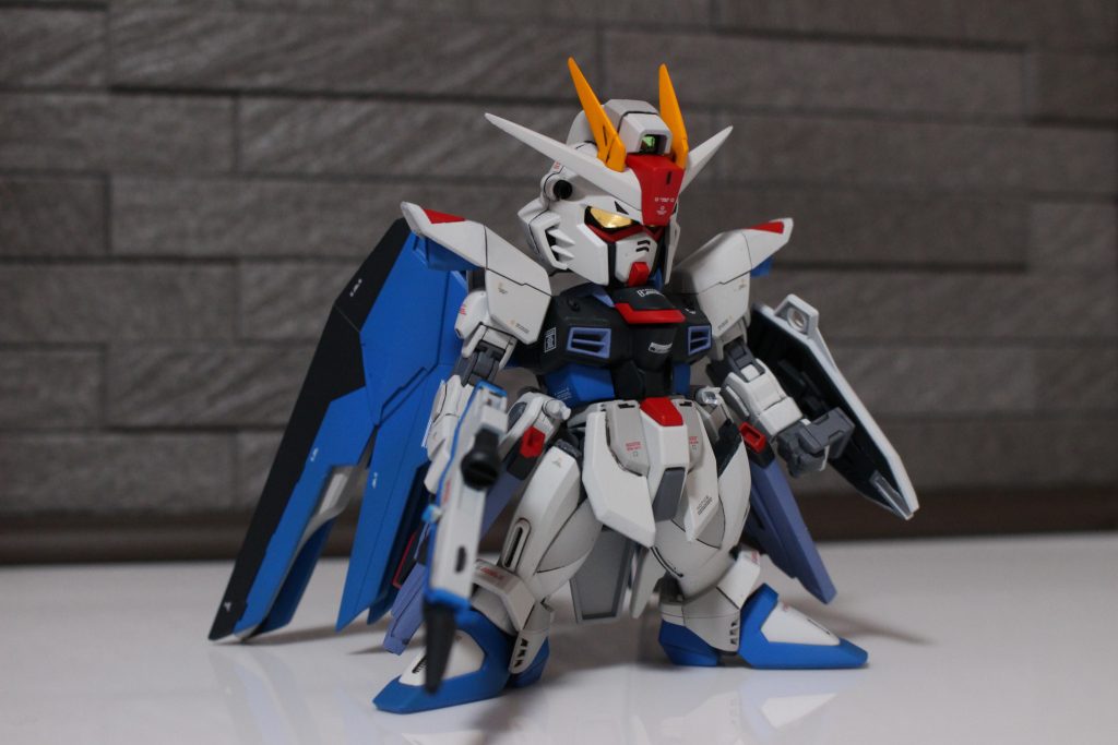 SDフリーダムガンダム–2枚目/制作者：ぼぶ