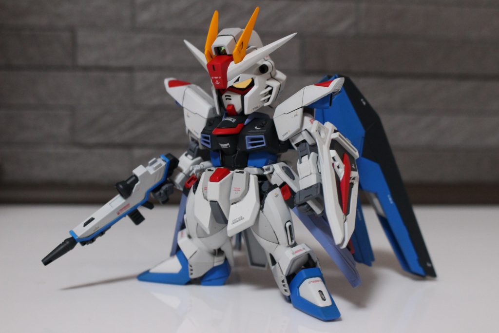 SDフリーダムガンダム–3枚目/制作者：ぼぶ