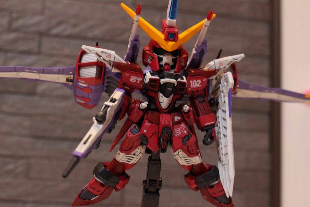 SD ジャスティスガンダム–3枚目/制作者:ぼぶ