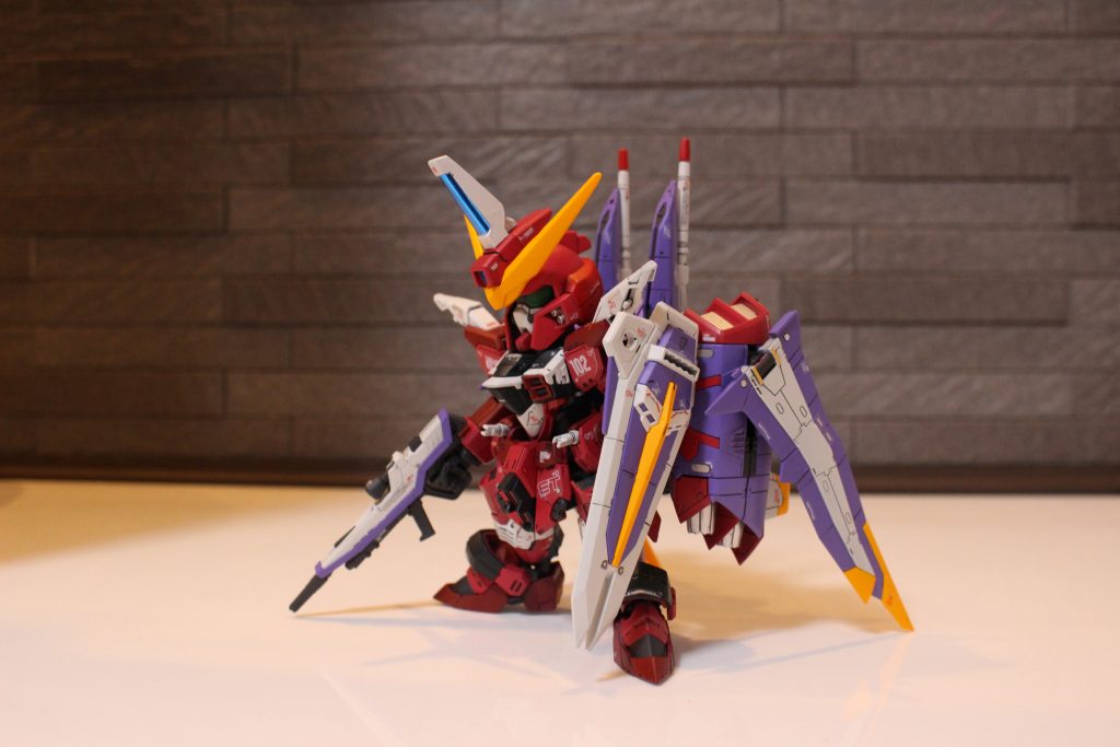 SD ジャスティスガンダム–7枚目/制作者:ぼぶ