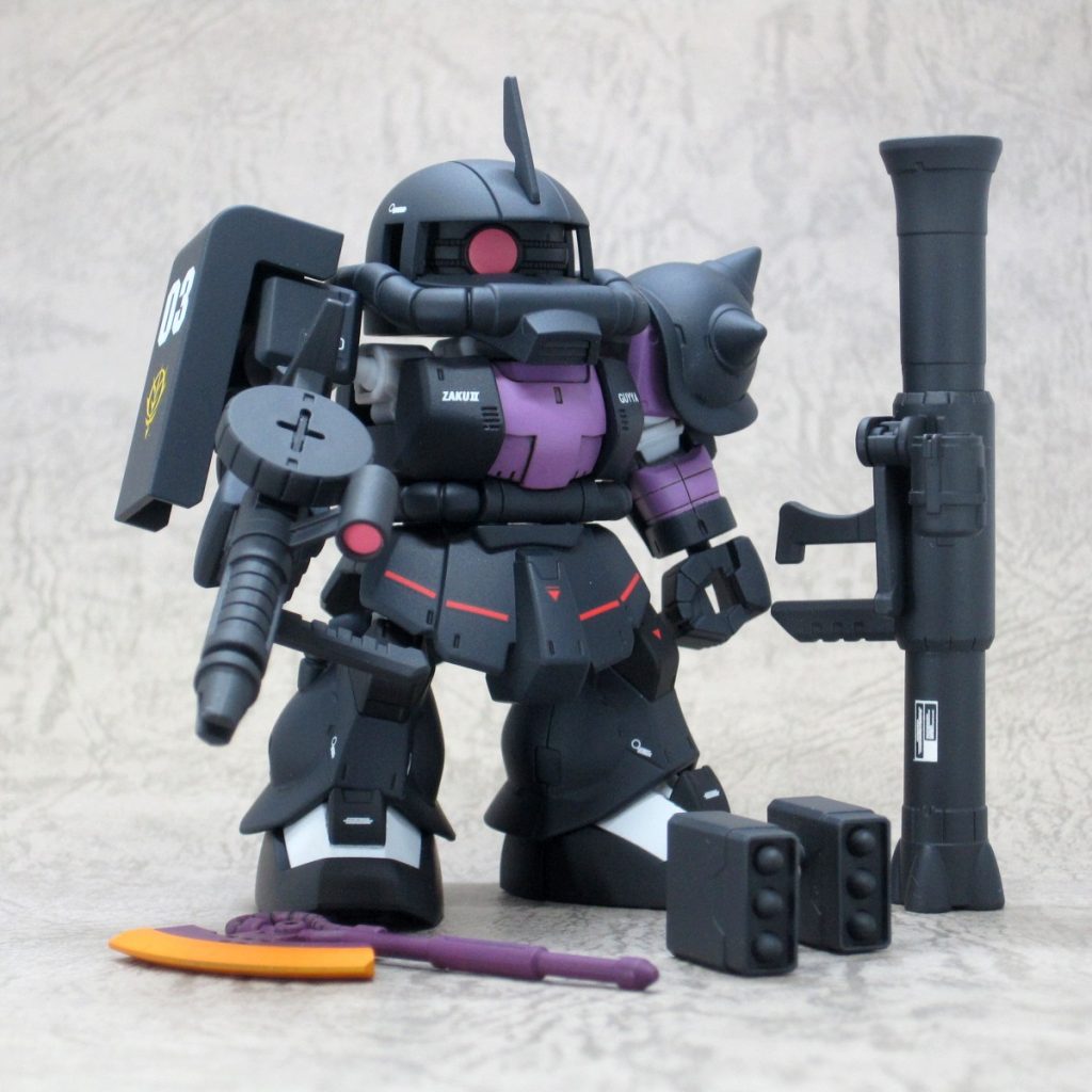 黒い三連星専用ザクⅡ（ガイア機）｜ユーフォリアさんのガンプラ作品｜GUNSTA（ガンスタ）