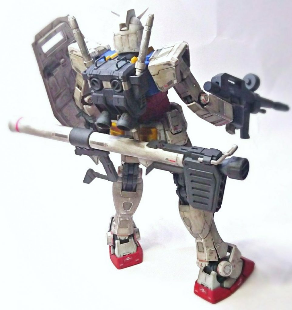 MG3.0ガンダム成型色パステル汚し–2枚目/制作者：⊰∽KÅg℞Å∽⊱