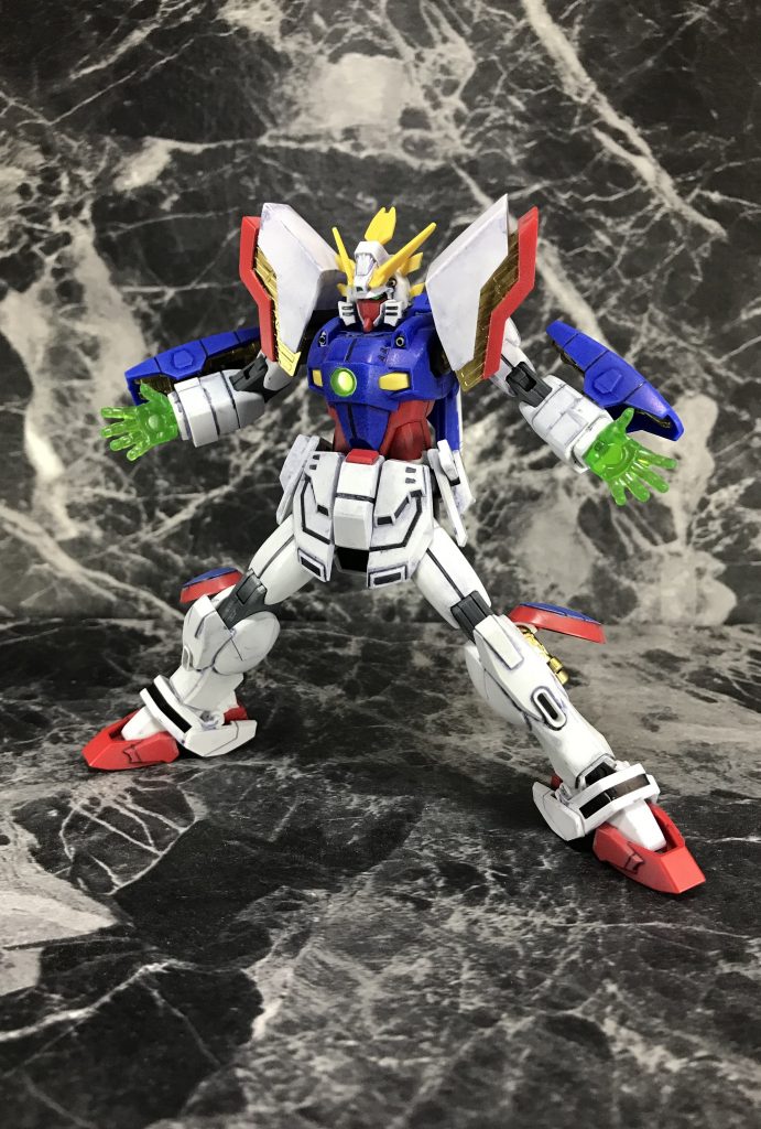 両手でシャイニングフィンガーを発動するとなれば、あの大技が・・っ!っと言いたいところなんですが・・