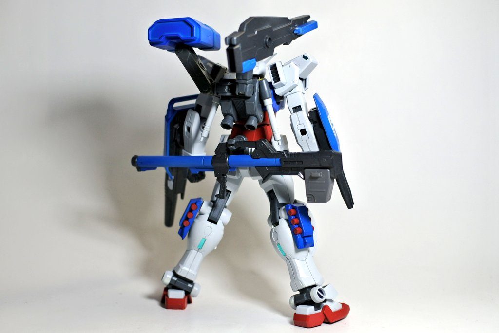 ノベルティガンダム ブルーバレット–3枚目/制作者：建御雷