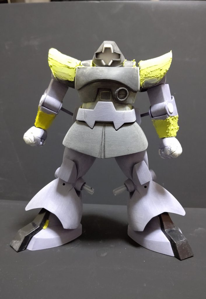 旧キット1/100ドム–4枚目/制作者：マッハコーン