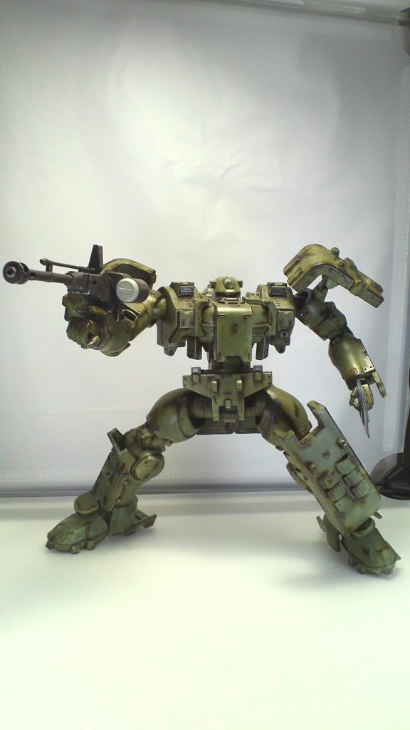 リアルタッチマーカーでサビ表現に挑戦しましたが、加減が難しいですね。
やり過ぎました・・・。