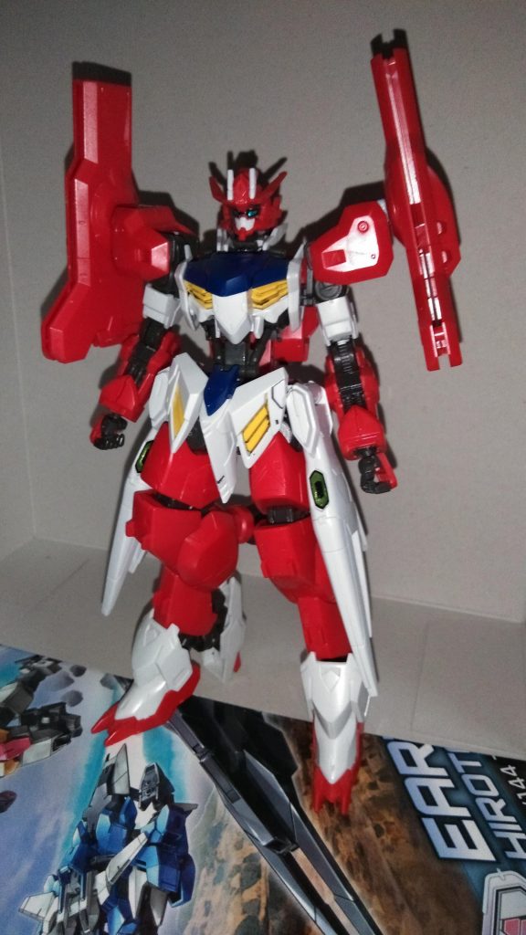 素組みの状態。前
実は羽となる所を機関銃に変える予定だったのをちょっとしたことでパーツをなくしてしまいました