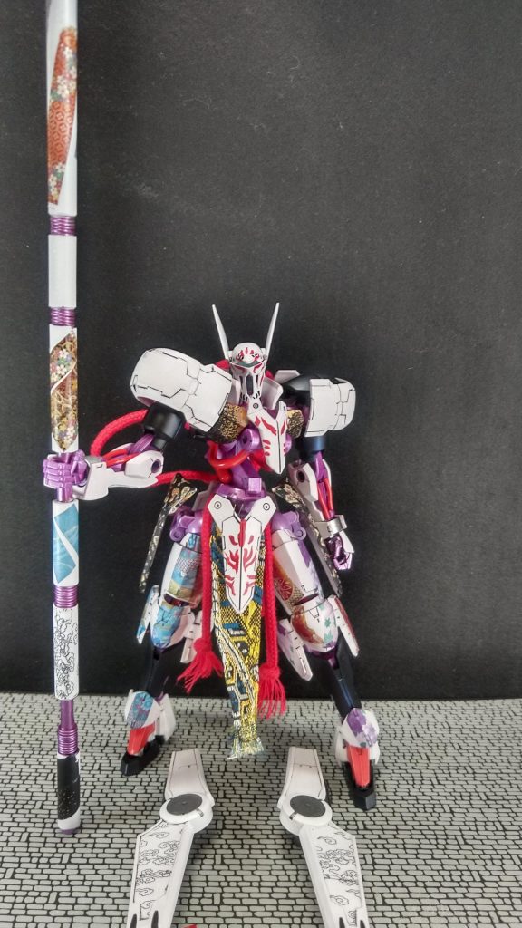 棍?棒?的なものを造ってみました。プラ棒にプラパイプとはんだ線を巻きつけたシンプルなものですが・・・