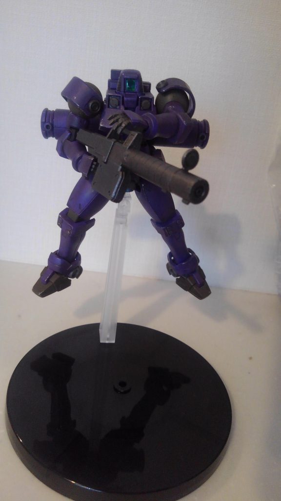 子供がいてラッカー系が使えない環境で水性筆塗りでの制作に挑戦しました。