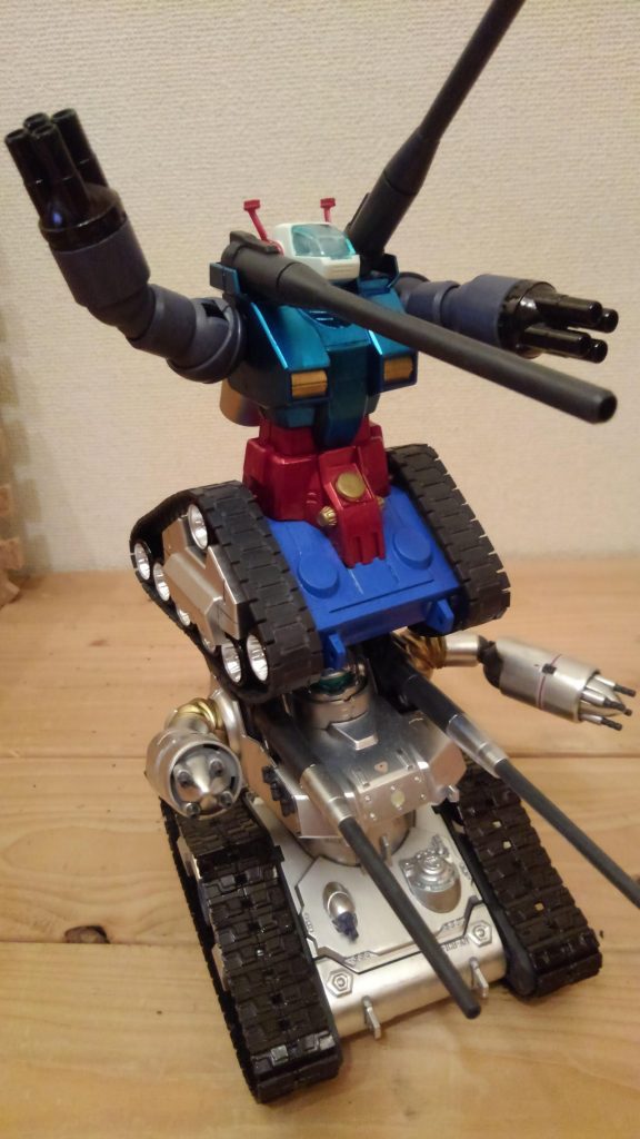 合体！！ORIGINガンタンクvs元祖ガンタンク