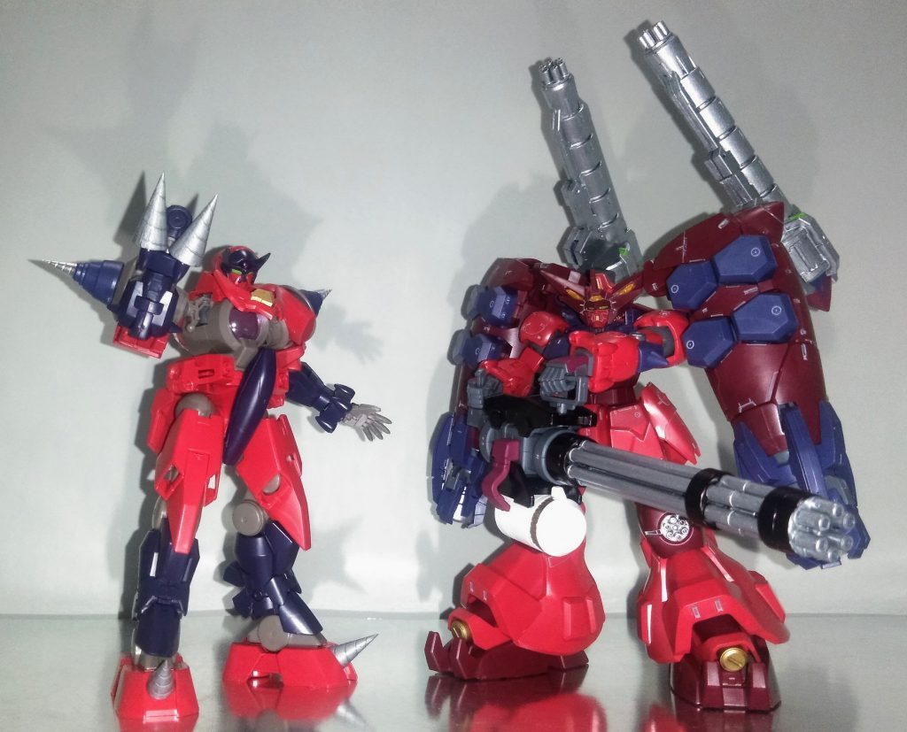 明日、こちらにも上げる予定の兄弟機？とのツーショット