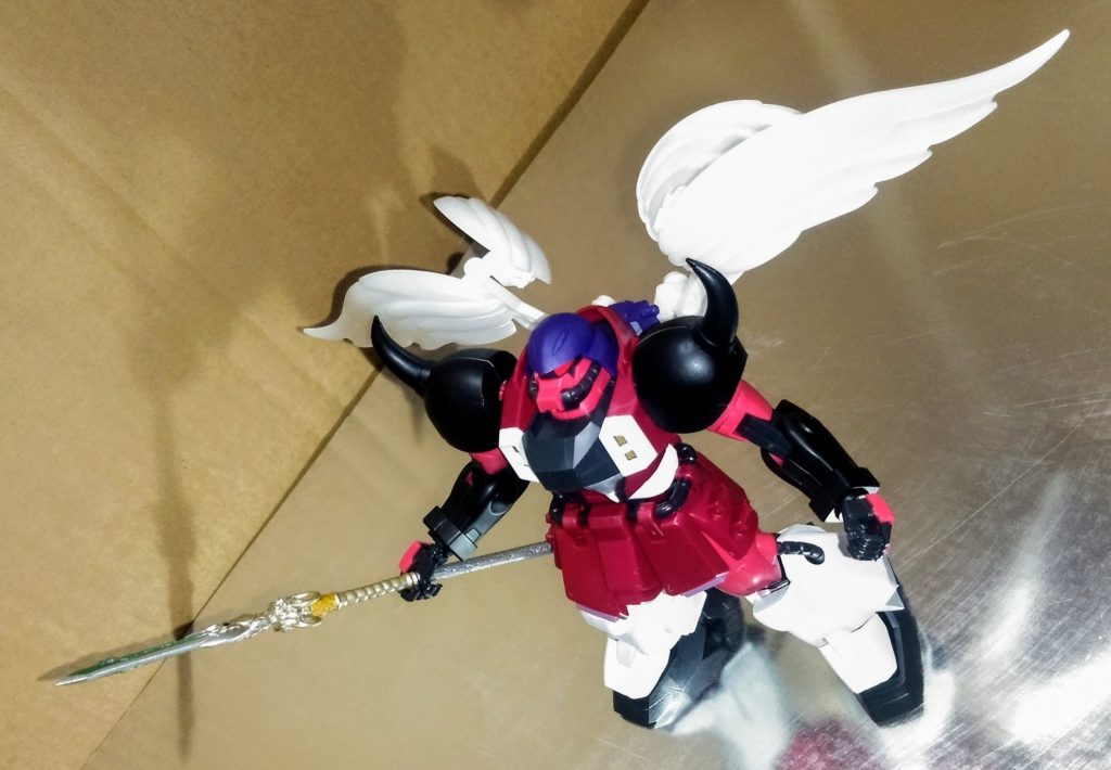 アクションベースが嵌らないので、飛んでるように見えれば幸いです