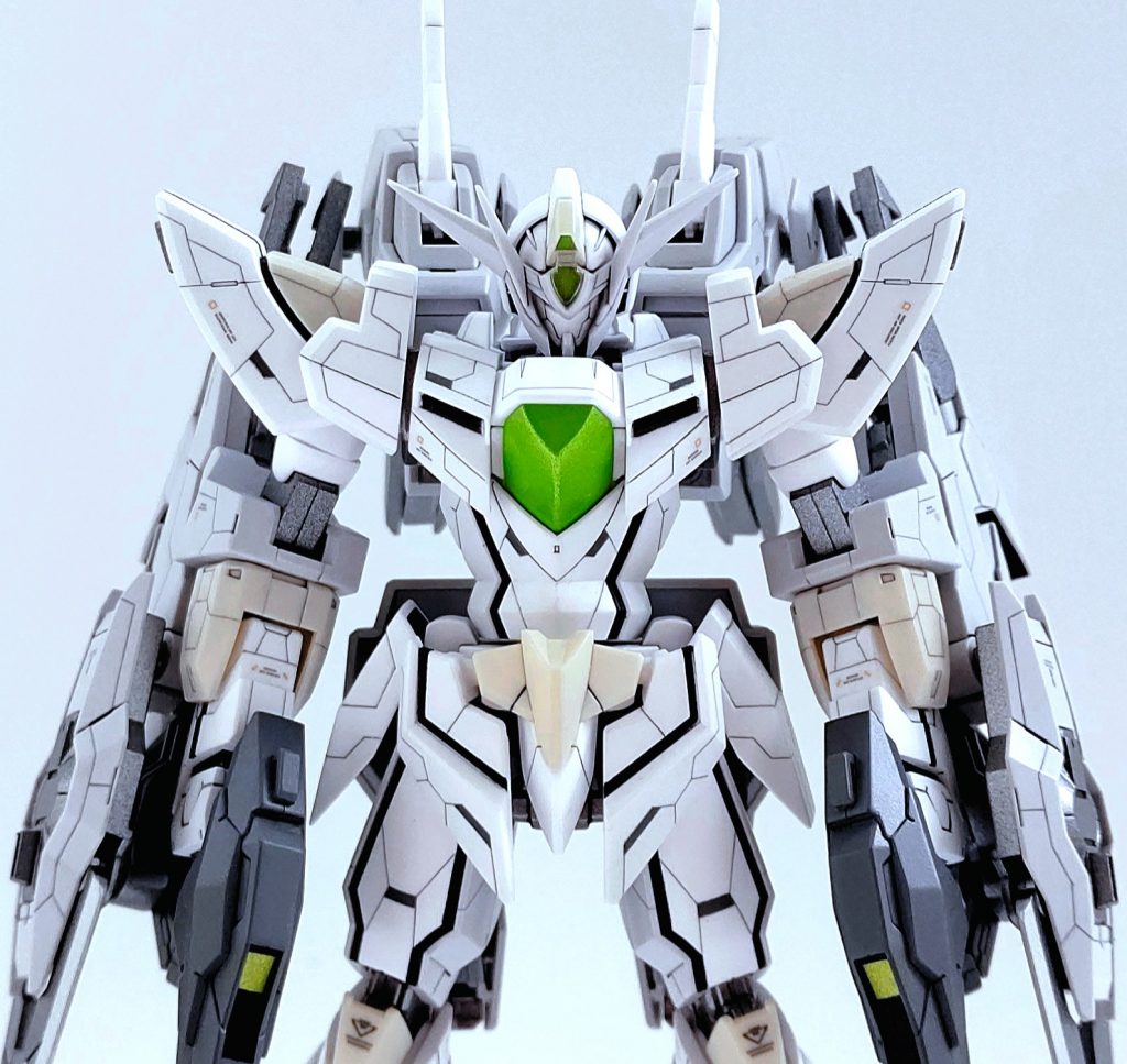 各所の溝やラインは全てマスキング出ぬり分けています!
引き伸ばされても大丈夫な、、はずです(*´∇`*)