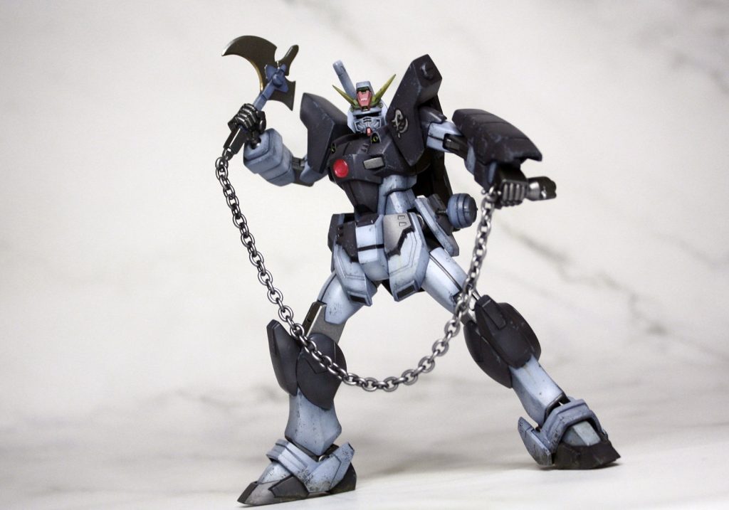 シャイニングニンジャ・ブラック–2枚目/制作者：Moki Plamo