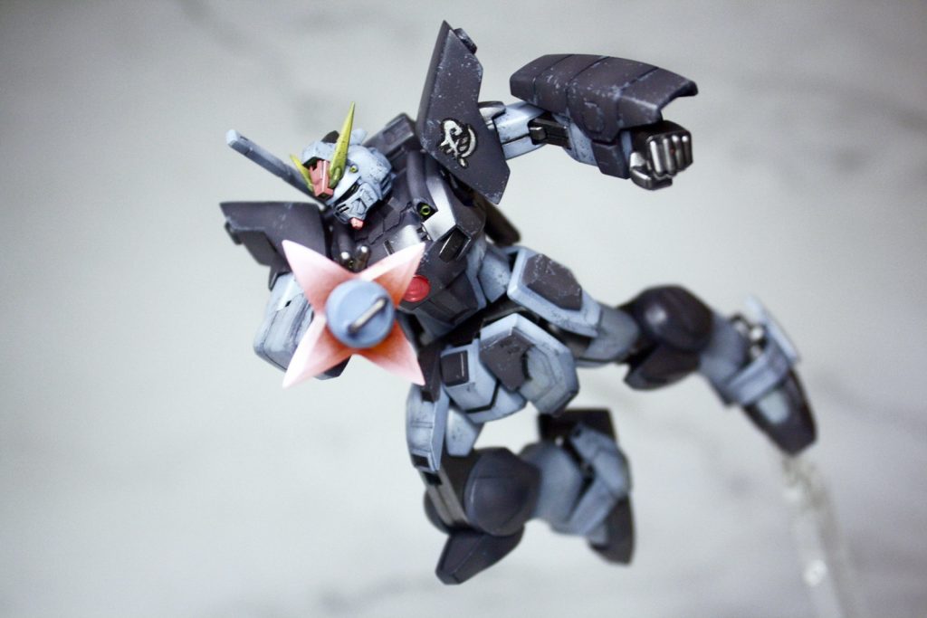 シャイニングニンジャ・ブラック–4枚目/制作者：Moki Plamo