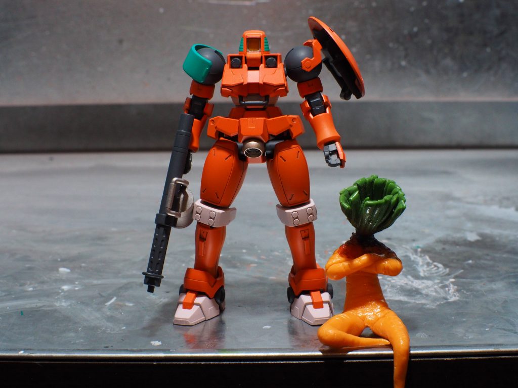 パイロットの人参と共に