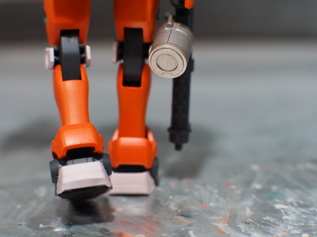 マシンガンと脚