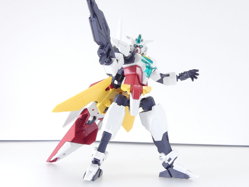 コアスプレーガン：コアガンダムIのものと同様。各アーマーの武装と合体させてバージョンアップ可能。コアスプレーガンは変更無し。