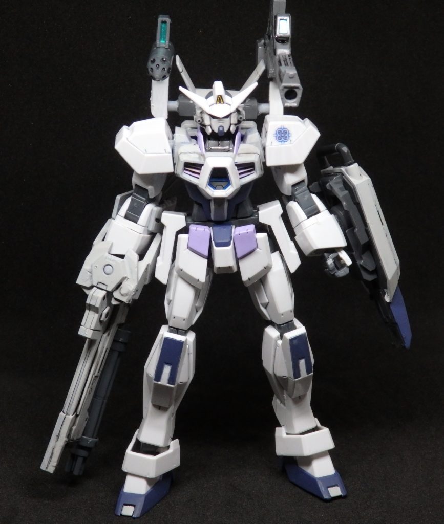 G-3ガンダム風味のグレーカラー。頭部にバルカンを追加してます。