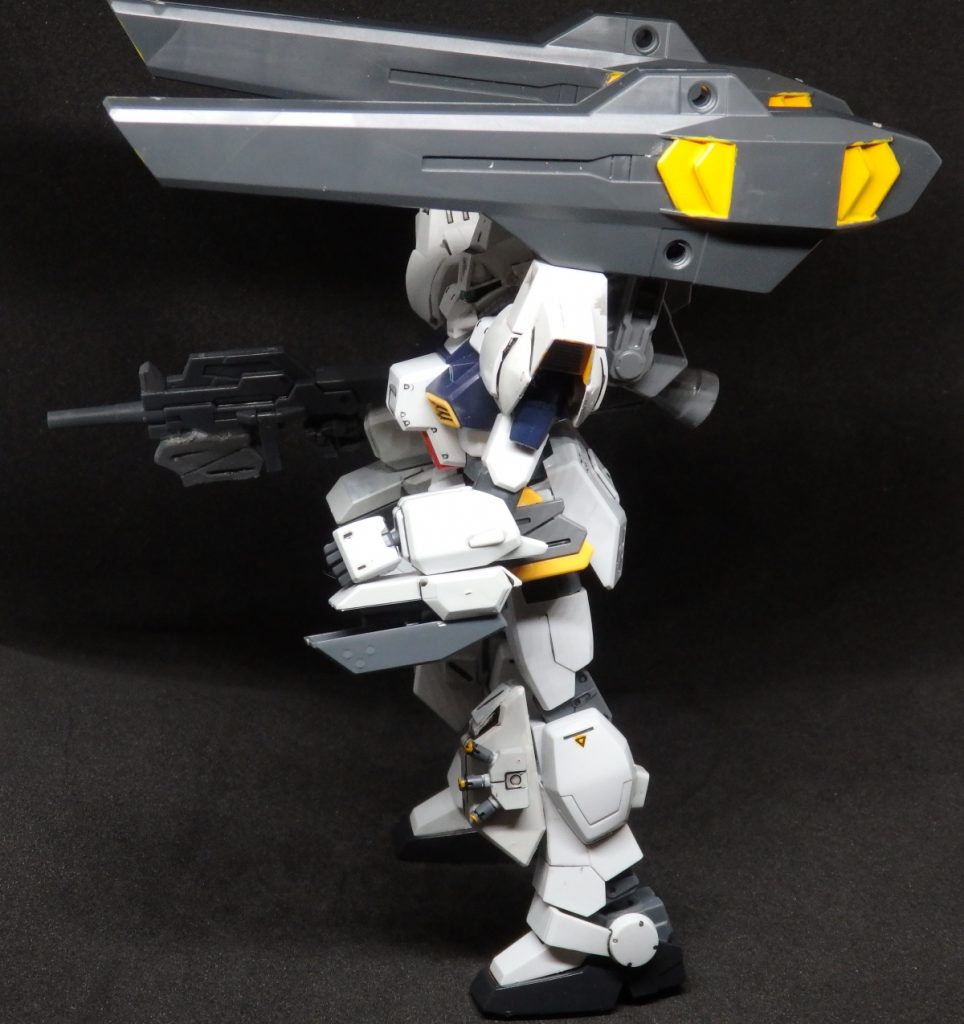 パーツは有り物の組み合わせで作っています。ガルバルディ要素もリベイクの余剰パーツを使っています。