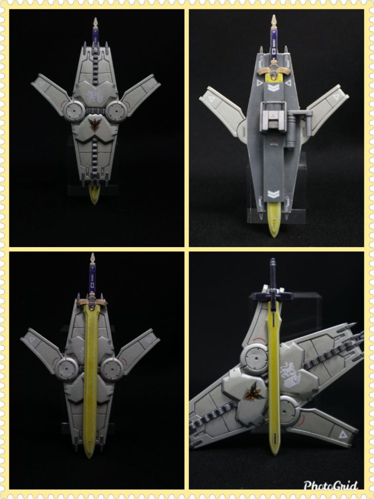 ヴァルキュリアラージシールド フロント&バック、ヴァルキュリアソード、ヴァルキュリアブレード画像。