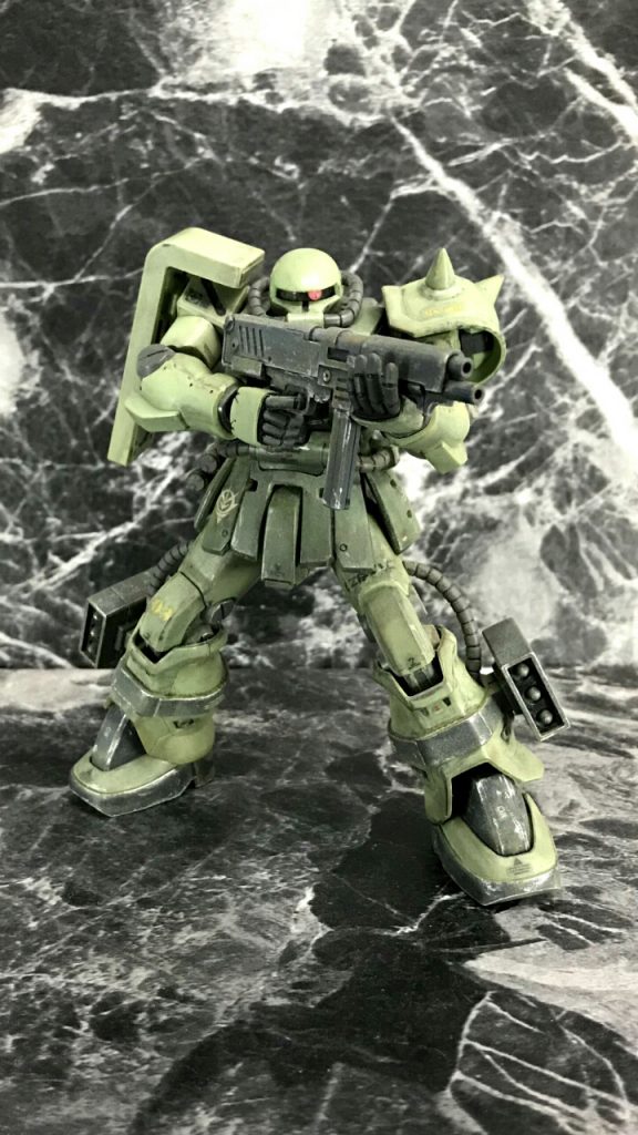 そんな気持ちの実験台になってくれたザク。
ありがとう、君は立派に・・汚れたよ←
少しノスタルジーな感じになってしまいましたが、最後までご覧いただき、ありがとうございました!