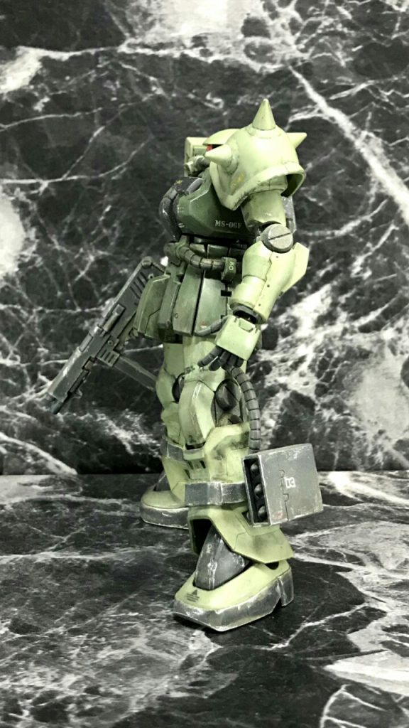 ミサイルポッドの汚れ方等は覚え立てにしてはなんとか雰囲気出せたかなと思っています^^