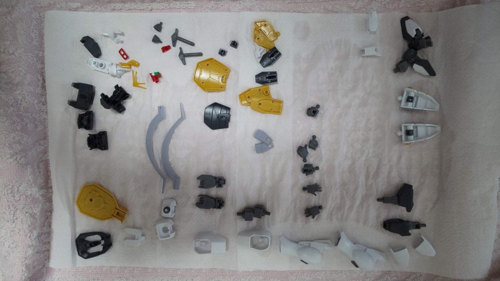 分解して塗装の準備