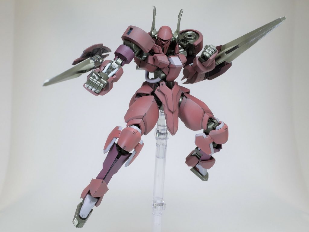 HGグリムゲルデのパッケージイラスト風
だいぶマッシブになって印象が変わったと思います