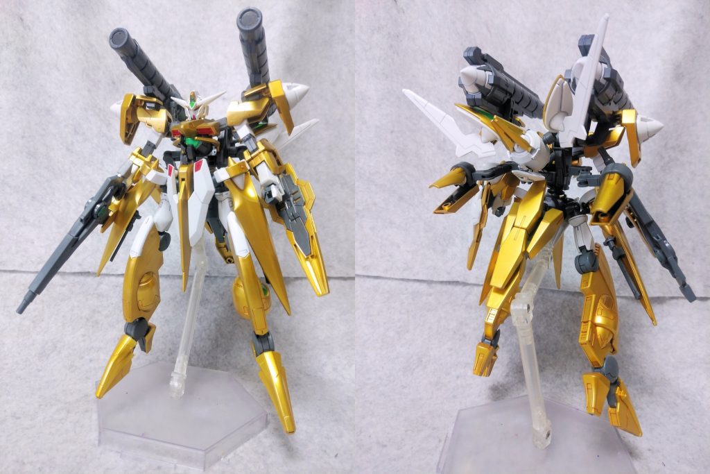 ver.4になりました
羅刹天のバズーカ追加してGNドライブ18基搭載になりました