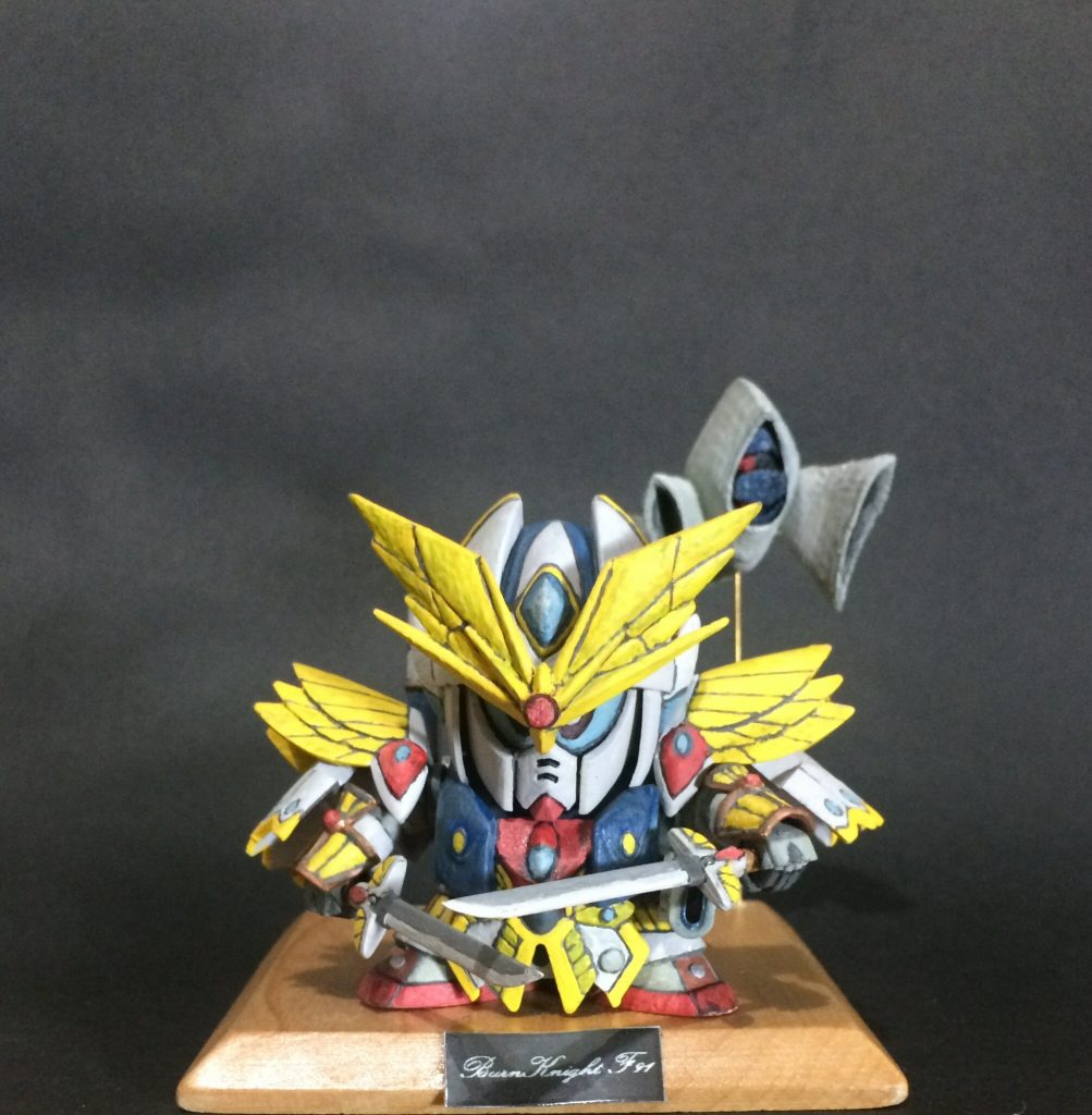 灼騎士ガンダムＦ９１–3枚目/制作者：ゴッグダス