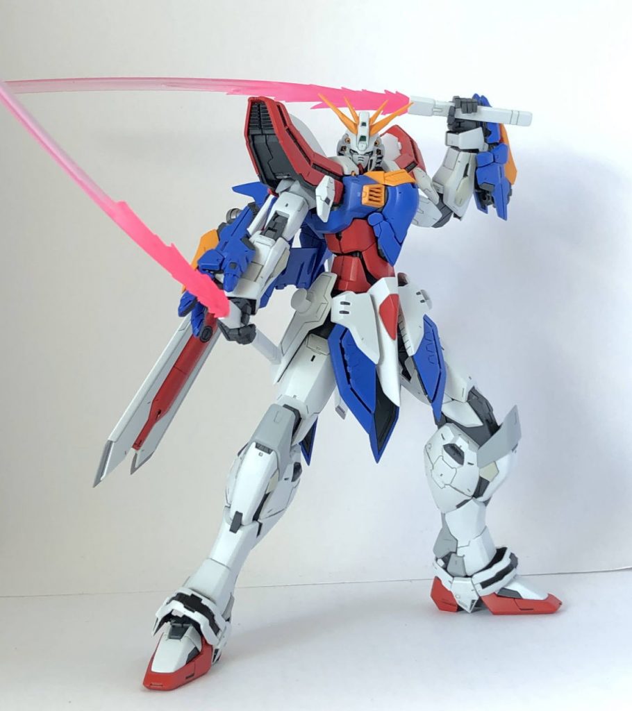 ハンドパーツはMGウイングガンダムの可動指です。