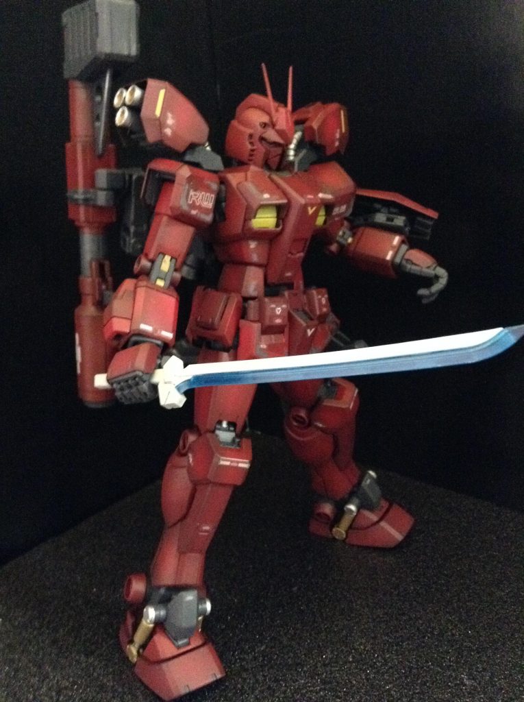 オリジナルでコトブキヤのサムライマスターソードを装備