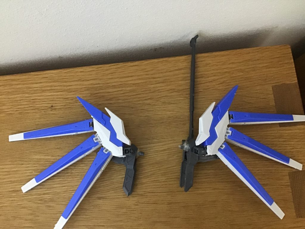 新装備のファンネル＋ナギナタ(°∀° )