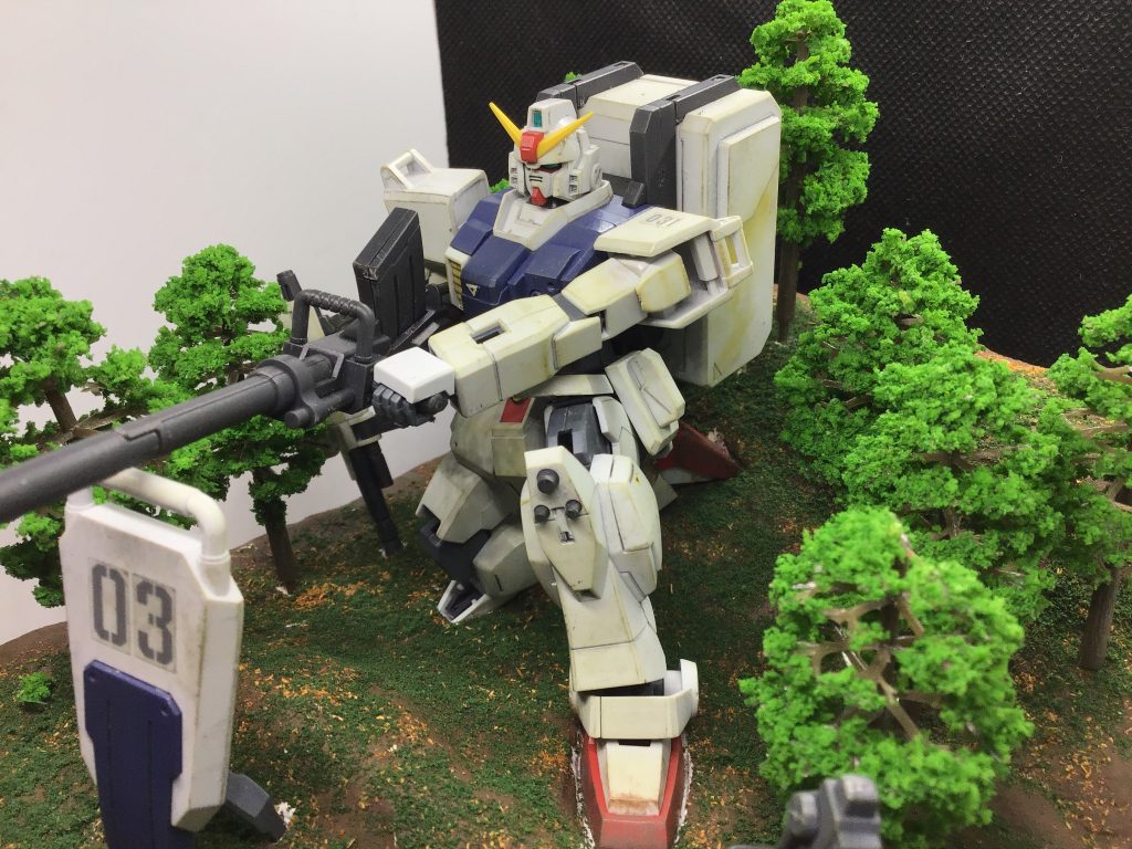 毎回言ってる気がしますが、小学生、初ジオラマということで、出来についてはご容赦を…