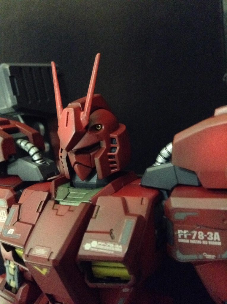 フェイスガードを分割