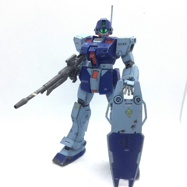 HG  ジムスナイパーⅡ      （チッピング）　