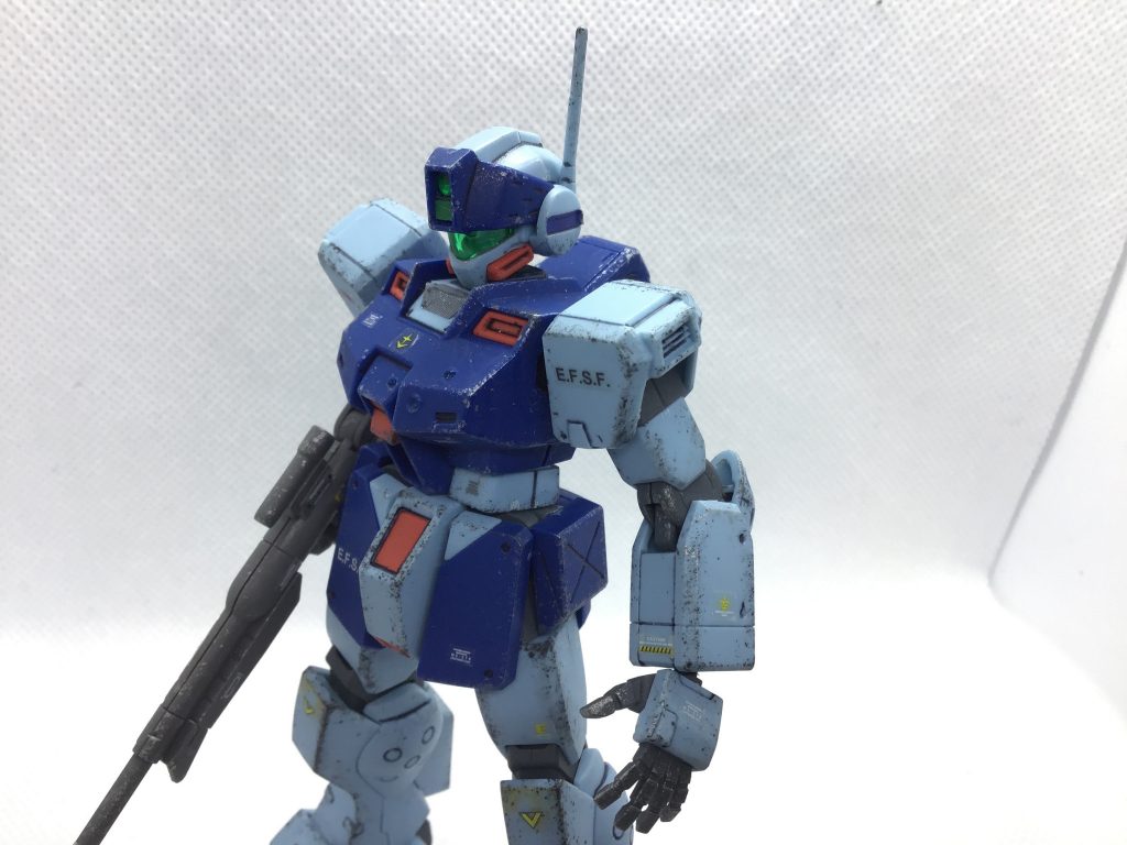 初めてのチッピングで思ったことは、とても良いお手軽にリアルなウェザリングができたことです！