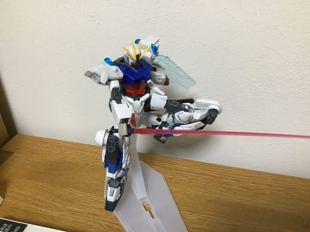 ビームサーベルで1枚