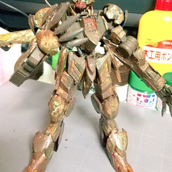 初めての汚し塗装…錆塗装かな