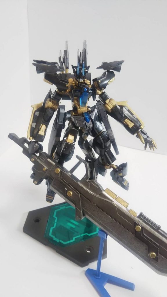 最後までご覧いただきありがとうございます。
個人的にかなり満足しました。
ビルドシリーズには鉄血系があまり出てこないので、こんな感じの専用機体もありですね