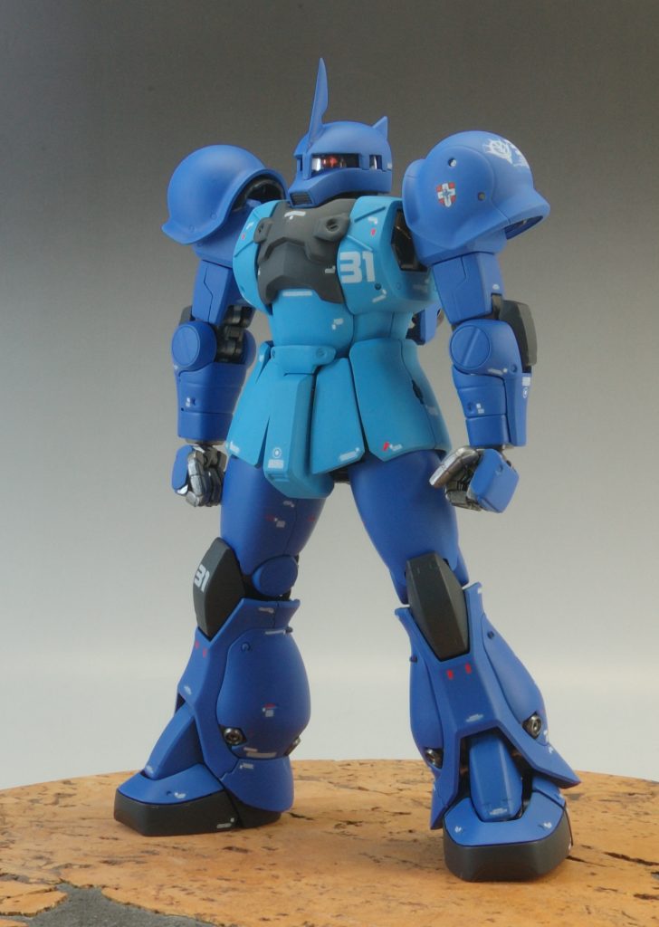 MGシャア専用ザクⅡVer2.0改造　ランバラル専用ザクⅠ（旧ザク）–3枚目/制作者：@sary19720910