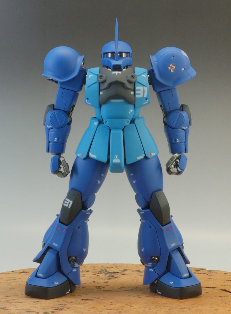 MGシャア専用ザクⅡVer2.0改造　ランバラル専用ザクⅠ（旧ザク）–4枚目/制作者：@sary19720910