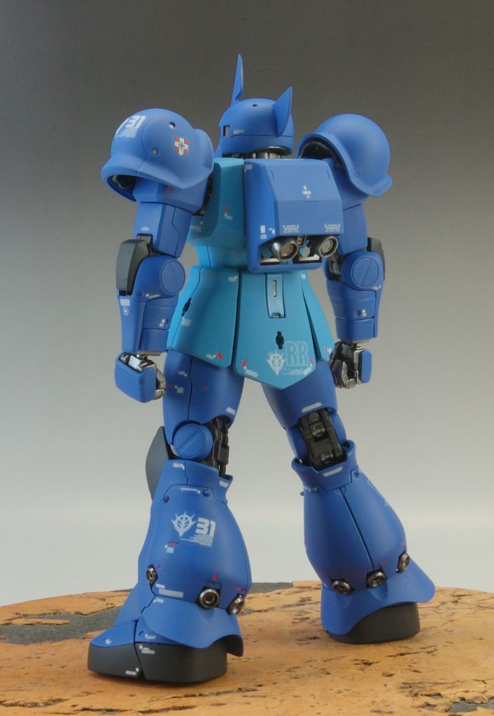 MGシャア専用ザクⅡVer2.0改造　ランバラル専用ザクⅠ（旧ザク）–5枚目/制作者：@sary19720910