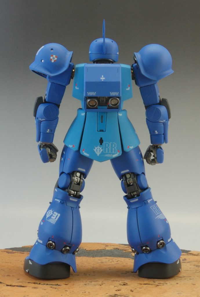 MGシャア専用ザクⅡVer2.0改造　ランバラル専用ザクⅠ（旧ザク）–6枚目/制作者：@sary19720910